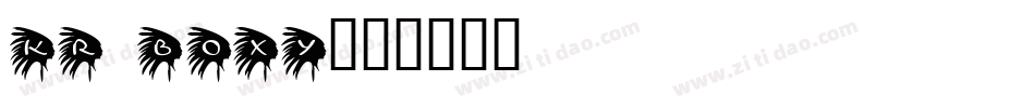 KR Boxy字体转换